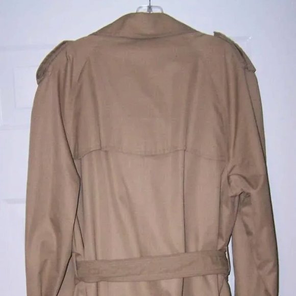 Classic Mens 1960s Baracuta Four Climes Trench Coat - Khaki with Inner Liner - Picture 7 of 9